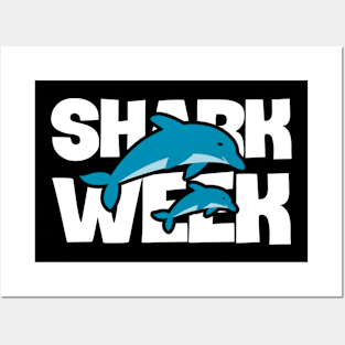 Shark week Posters and Art